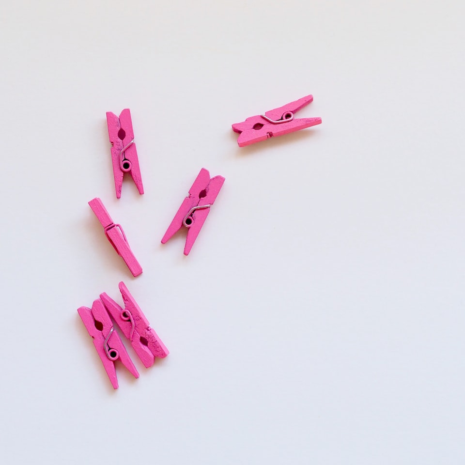 Pink Yellow Moustache