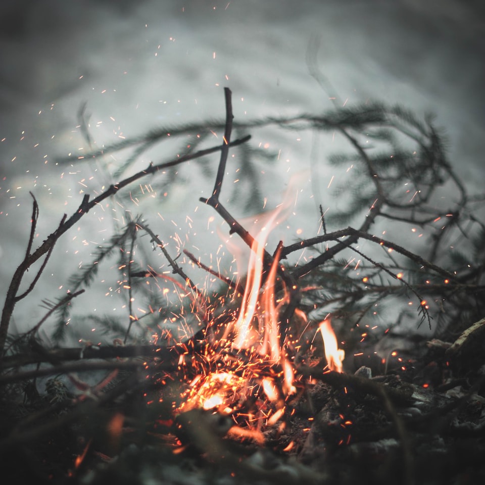 Egg Fire Moustache